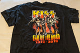 KISS END OF THE ROAD short sleeve T-shirt