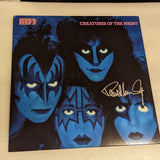 KISS PAUL STANLEY signed CREATURES OF THE NIGHT LP Scratch & Dent