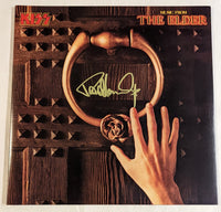 KISS PAUL STANLEY signed THE ELDER LP Gold Signature Autograph