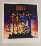 KISS PAUL STANLEY and ACE FREHLEY Signed DESTROYER LITHO POSTER KOL EX
