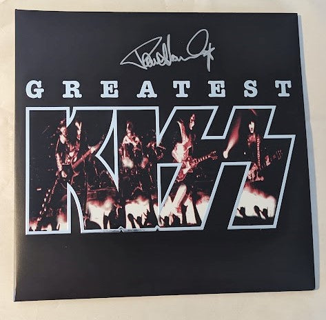 KISS PAUL STANLEY signed GREATEST KISS LP KISSOnline PICTURE DISC LTD