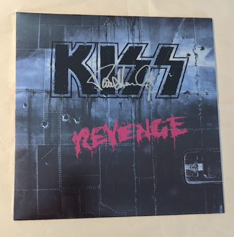 PAUL STANLEY  signed REVENGE LP KISSOnline Exclusive colored vinyl