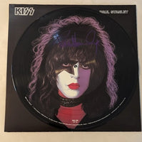 KISS PAUL STANLEY Purple signed solo Picture Disc LP