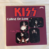 KISS CALLING DR LOVE / TAKE ME 45 Vinyl LP from the Singles  Box Set