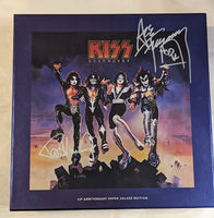 KISS PAUL STANLEY and ACE FREHLEY signed DESTROYER 45th  BOX SET Complete KISS