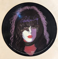 KISS PAUL STANLEY Purple Paint Pen signed solo Picture Disc LP