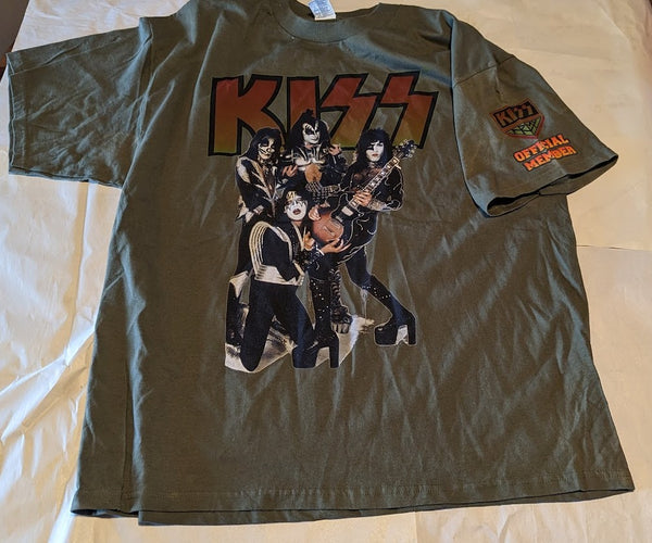 KISS Army Official member Spirit of 76  short sleeve T-shirt 2XL