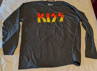 KISS Logo long-Sleeve shirt Size large