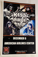 KISS ALIVE 35 TOUR 12-06-09 DALLAS TX USA Original CONCERT SHOW POSTER