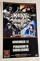 KISS ALIVE 35 TOUR 11-12-09 CALGARY CANADA Original CONCERT SHOW POSTER