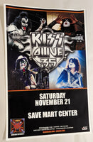KISS ALIVE 35 TOUR 11-21-09 FRESNO CA USA Original CONCERT SHOW POSTER